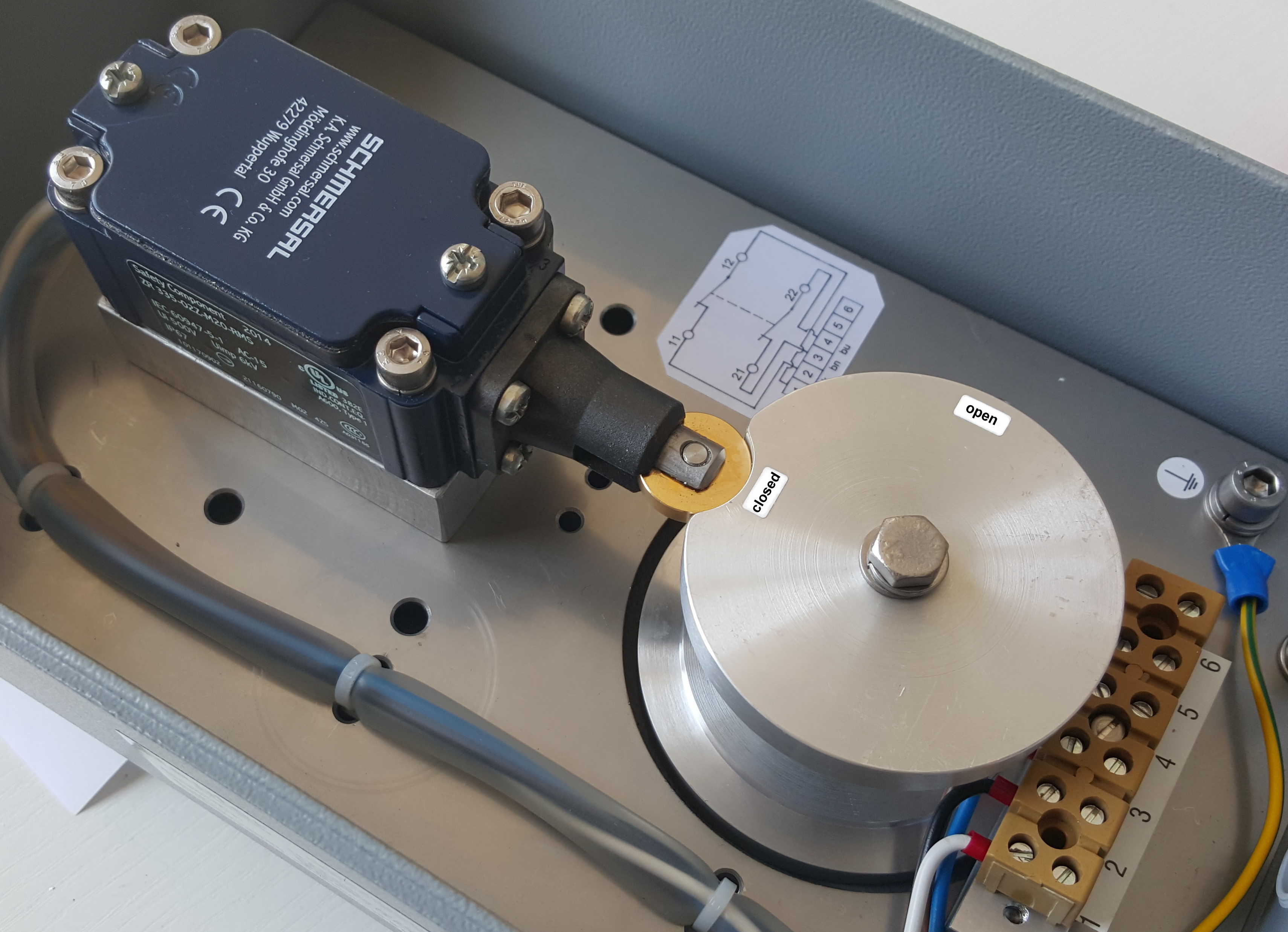special valve position monitor or indicator for valve automation